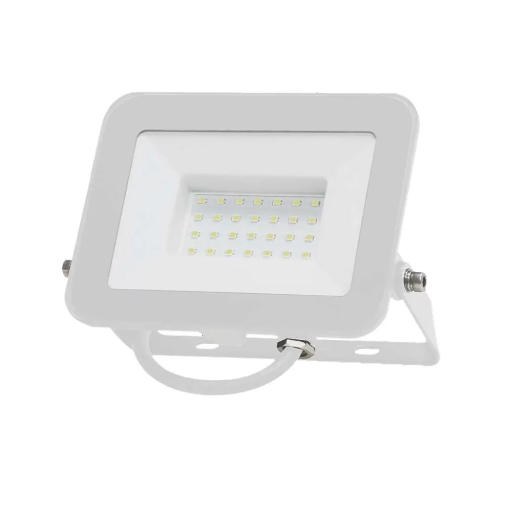 Faro LED SMD Chip Samsung 30W Colore Bianco 6500K, vista frontale