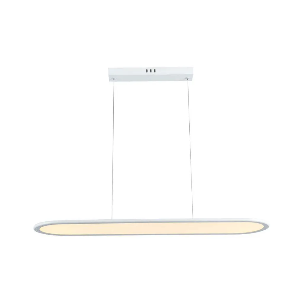 Lampadario LED a Sospensione 24W 80x104Cm Colore Bianco 4000K, vista frontale