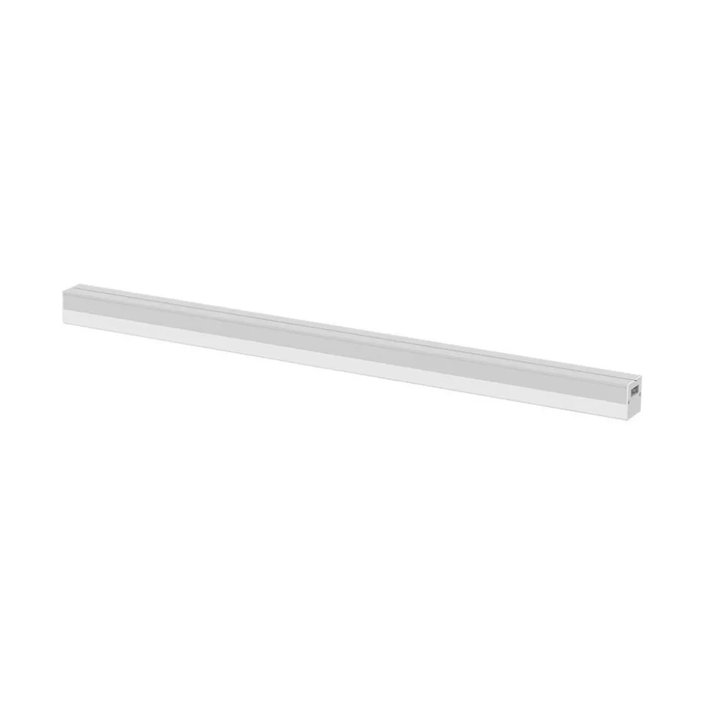 Plafoniera LED Lineare 40W 120cm Colore Bianco 4000K, vista frontale