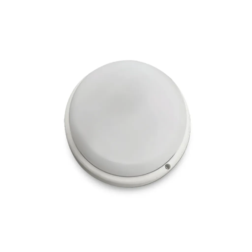 Plafoniera LED Rotonda 12W Colore Bianco d: 151mm h: 38mm 3000K, vista dall'alto