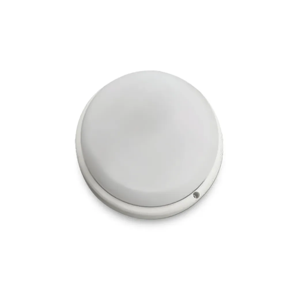 Plafoniera LED Rotonda 12W Colore Bianco d: 151mm h: 38mm 4000K, vista dall'alto