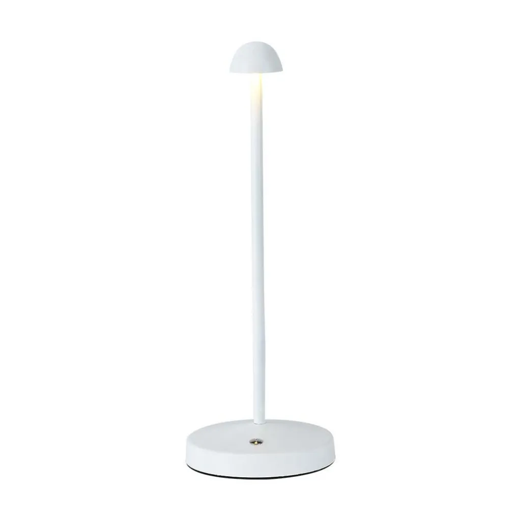 Lampada LED da Tavolo 1.6W 25x295x105mm Colore Bianco ricaricabile con USB C Touch Dimmerabile 3in1, vista frontale