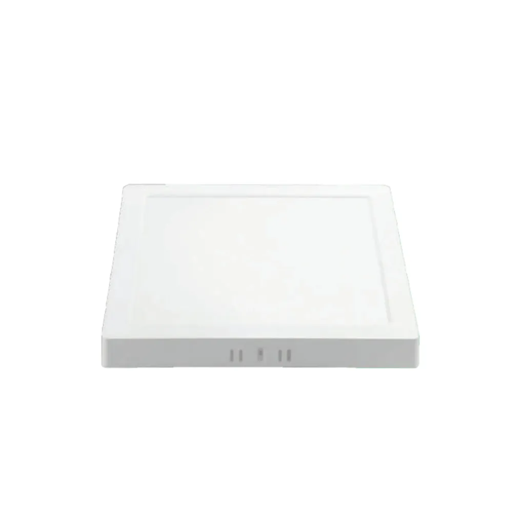 Pannello Led 6W Montaggio A Plafone Quadrato 4000K, vista angolata