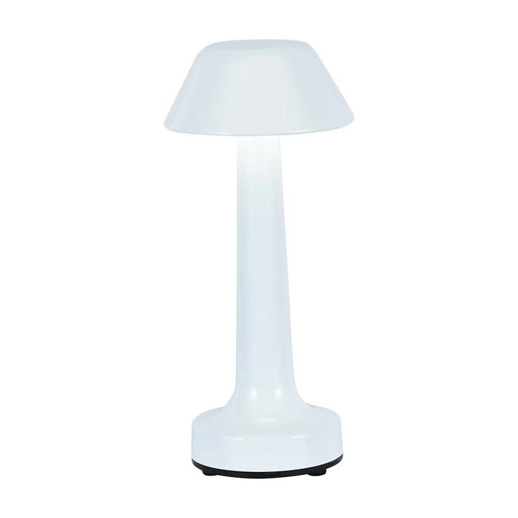 Lampada LED da Tavolo 1W Colore Bianco ricaricabile con USB C Touch Dimmerabile 3in1, vista frontale