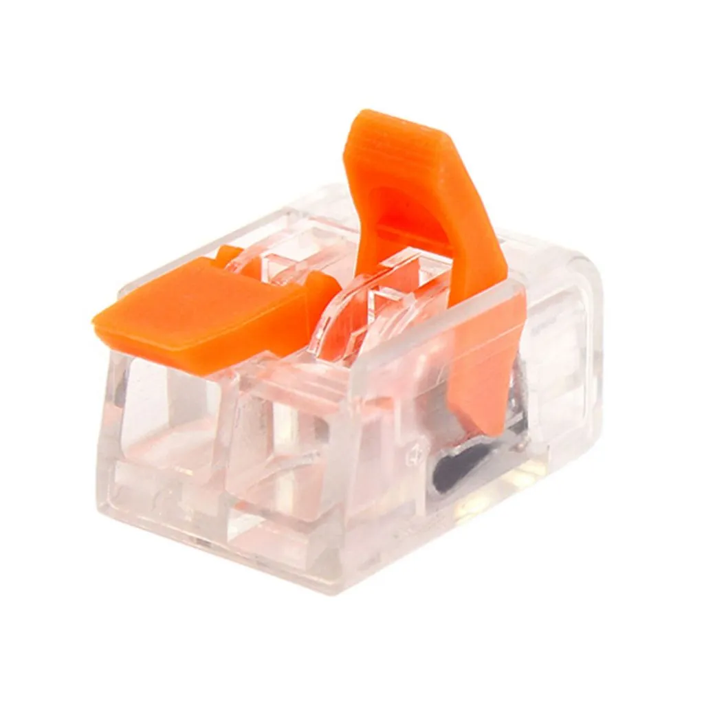 Connettore Terminale 2 Pin a 1 Uscita in PC, vista angolata