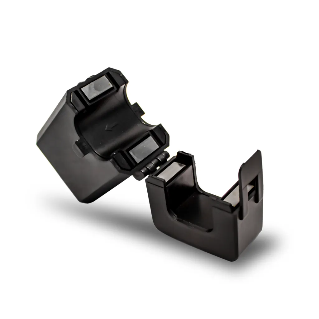 Trasformatore Amperometrico (TA / CT) Toroidale per Misurazione Corrente fino a 200A, vista interna aperta