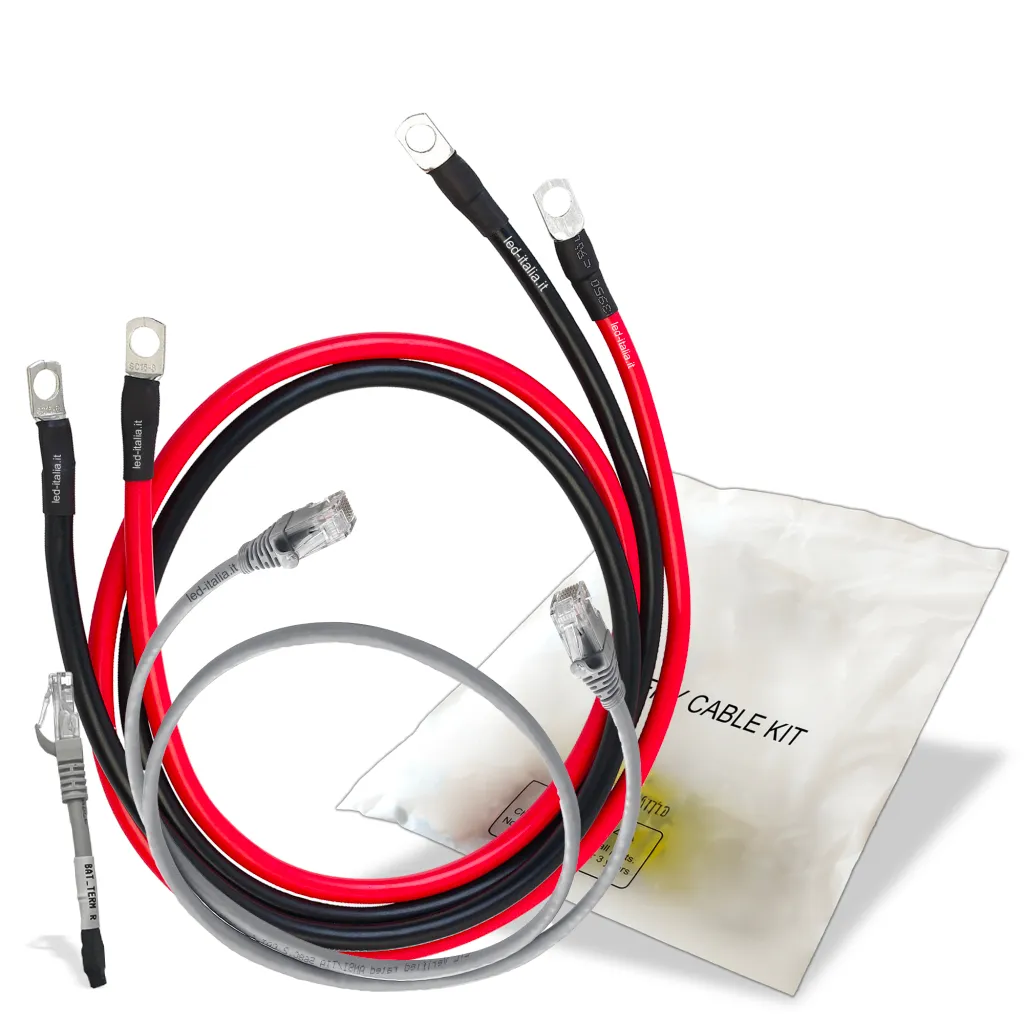 Cavi per Connessione Inverter con Batteria (SKU 11523), vista d'insieme