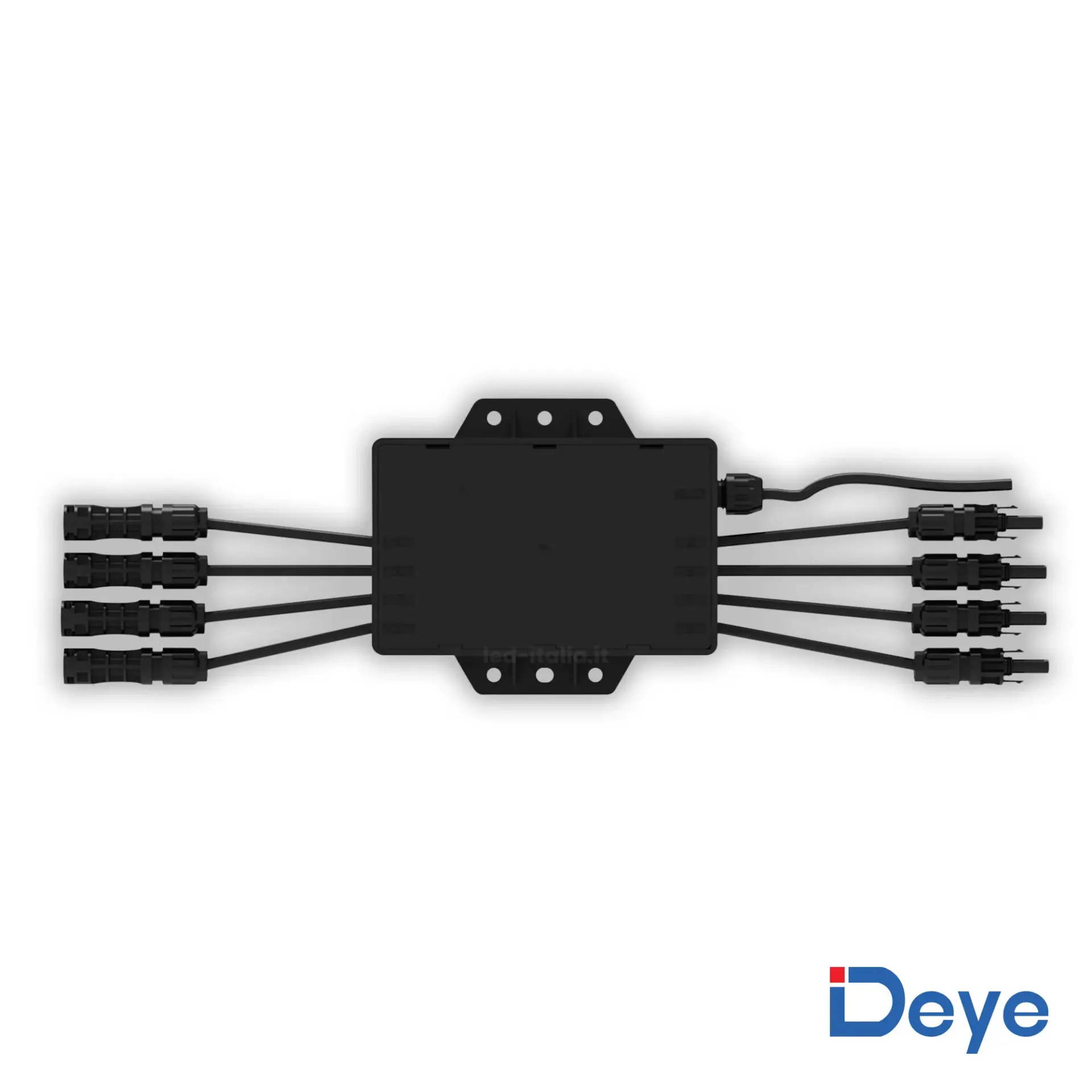 Concentratore Ottimizzatori Fotovoltaici 4 Stringhe Spegnimento Rapido e PLC, vista dall'alto