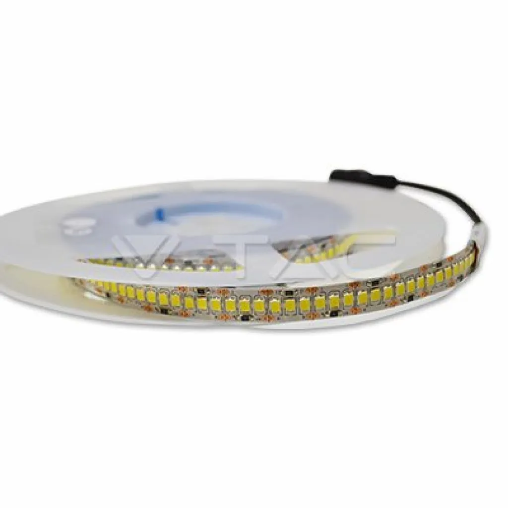 Strip LED SMD2835 20W/m 5m 240 LED/m 2000Lm/m 12V 4000K 10mm, vista della striscia arrotolata