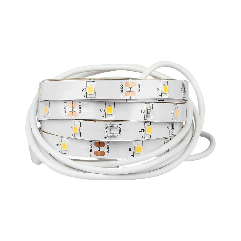 Kit Strip LED Luce Scendiletto Singolo (1,2m Strip 30 LED/m 3W+Alimentatore+Sensore di movimento) 12V 4000K Dimmerabile, vista del prodotto arrotolato