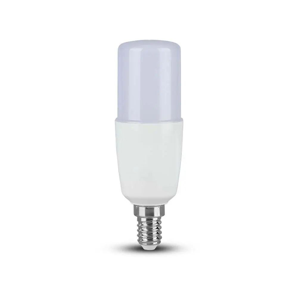 Lampadina LED Chip CREE E14 7.5W T37 3000K, vista frontale