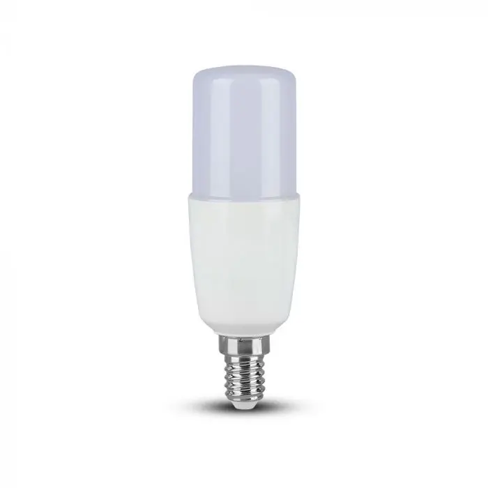 Lampadina LED Chip Samsung E14 7.5W T37 3000K, vista frontale