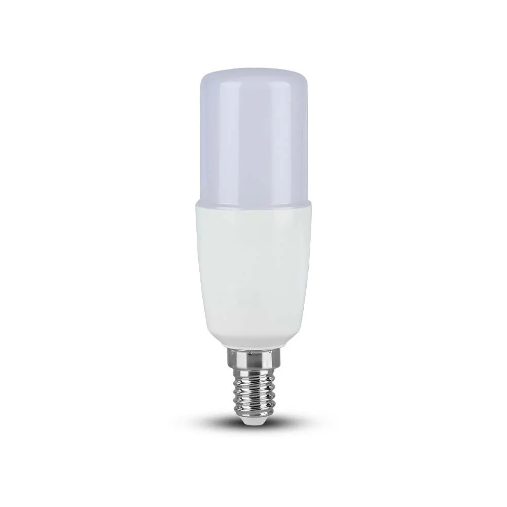Lampadina LED Chip CREE E14 7.5W T37 4000K, vista frontale