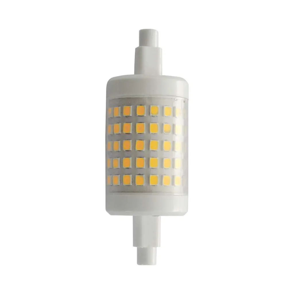Lampadina LED 7W R7S 4000K 28x78mm, vista frontale