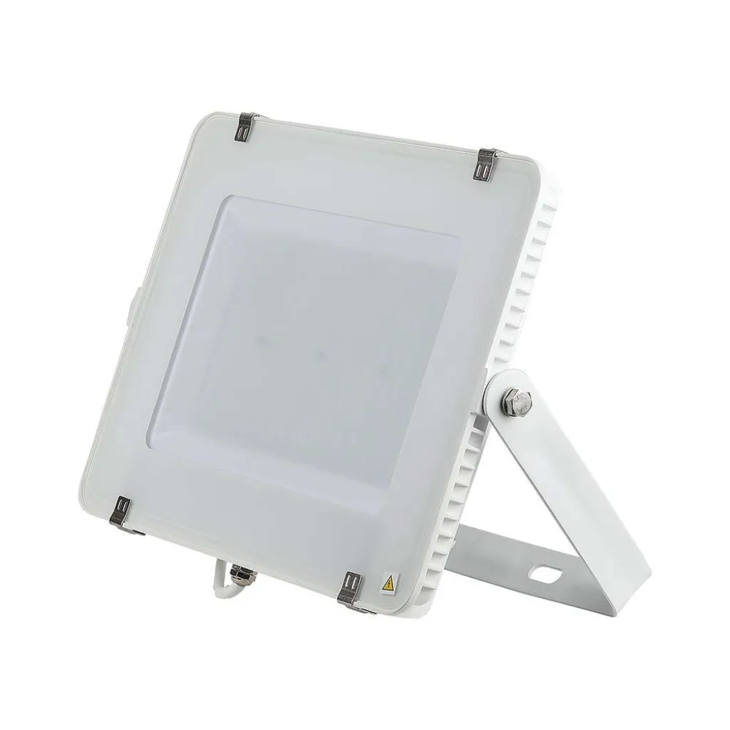 Faro LED SMD Chip Samsung 200W Colore Bianco 4000K, vista angolata