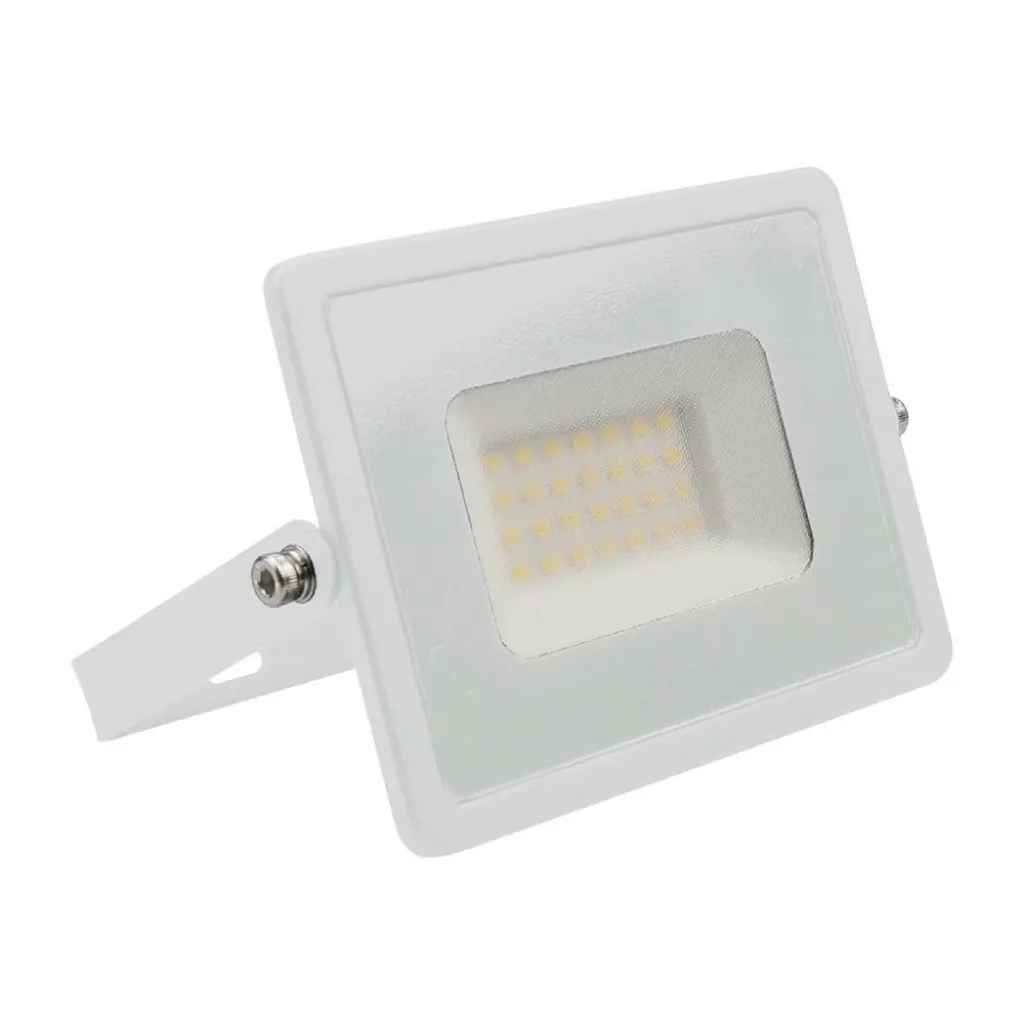 Faro LED SMD 30W E-Series G2 Colore Bianco 4000K, vista frontale angolata