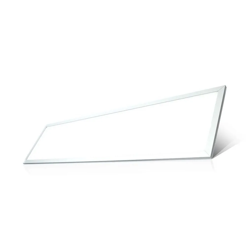Pannello LED 29W 120LM/W da Incasso, Driver Incluso, 1200x300mm Colore Bianco 4000K, vista angolata