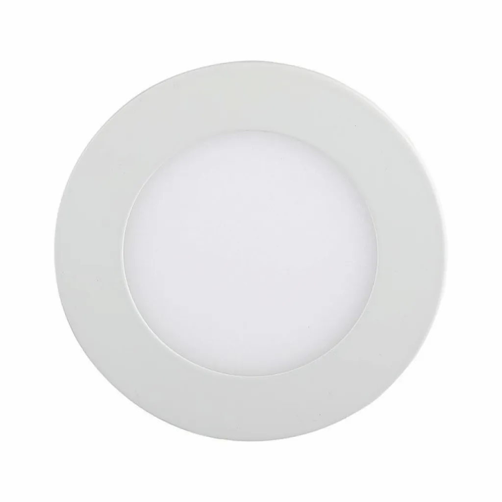 Mini Pannello LED 22W Montaggio ad Incasso Rotondo 4000K, vista frontale
