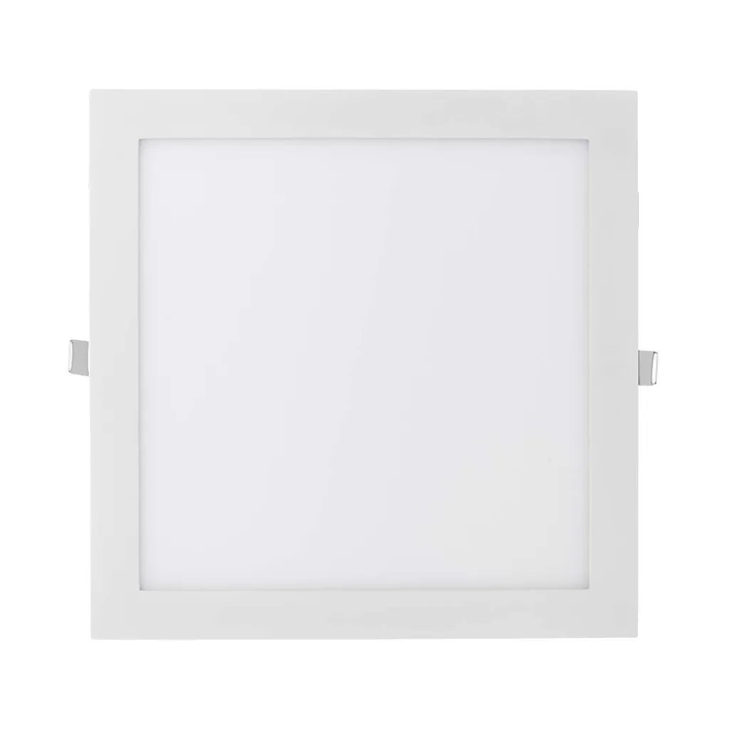Mini Pannello LED 36W Montaggio a Incasso Quadrato 6400K, vista frontale