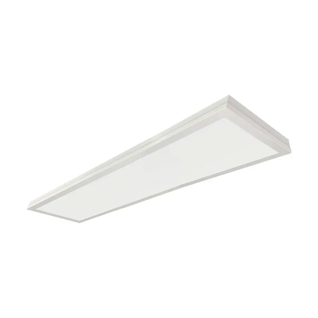 Pannello LED Chip CREE 40W 100LM/W Incasso/Plafone 1200x300mm 4000K, vista angolata generale