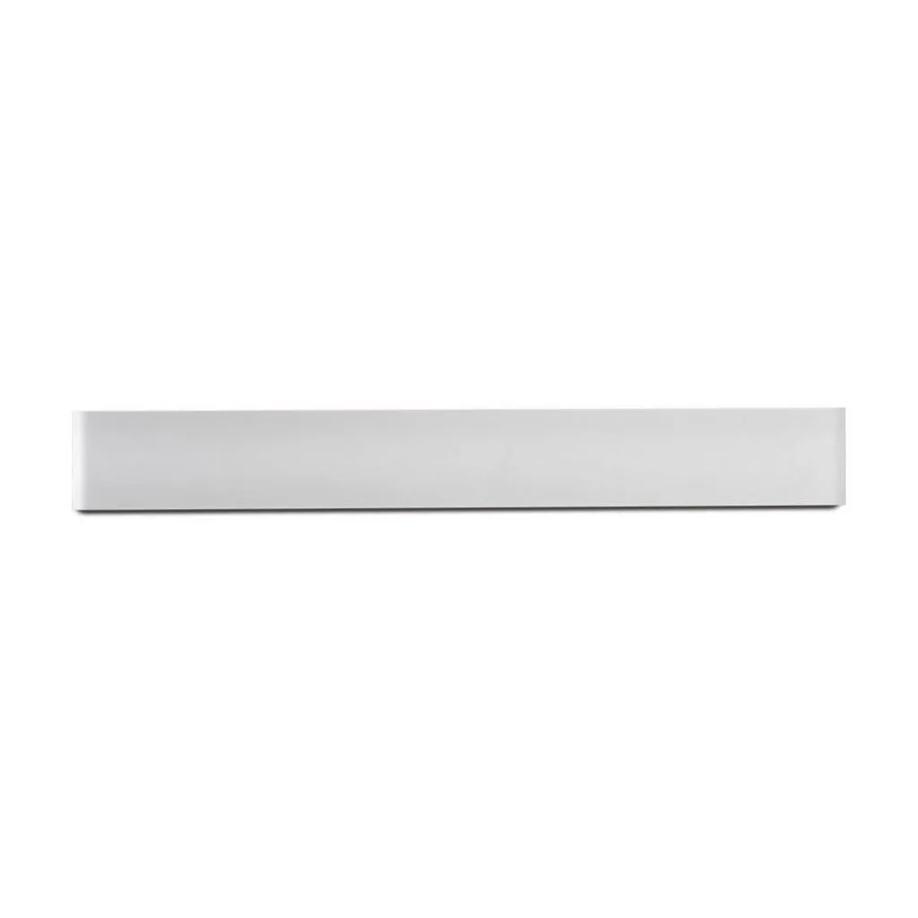 Lampada LED da Muro 17W Doppio Fascio 610x90x35mm Bianca 4000K, vista dall'alto