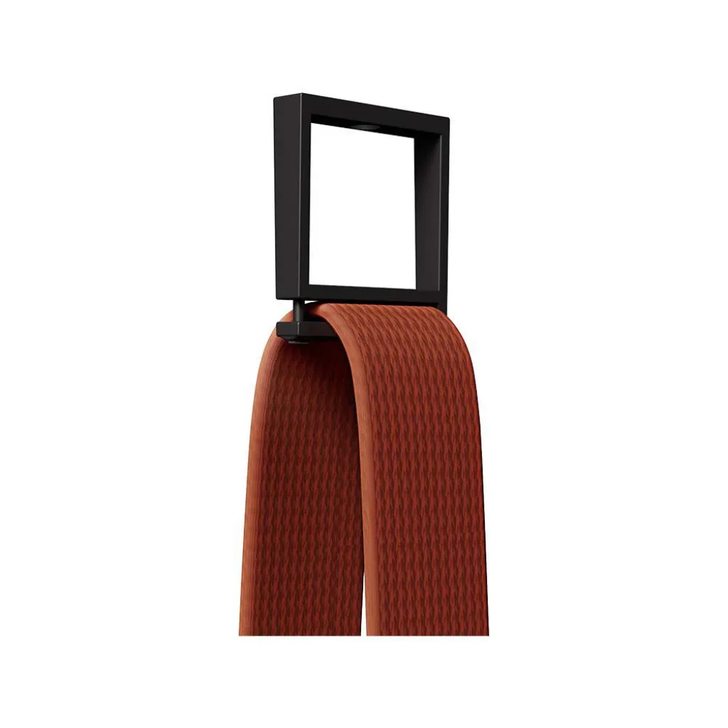 Supporto per Cintura Montaggio in Soffitto Corpo Nero (50 pezzi) SKU 23125 / 23126, vista frontale