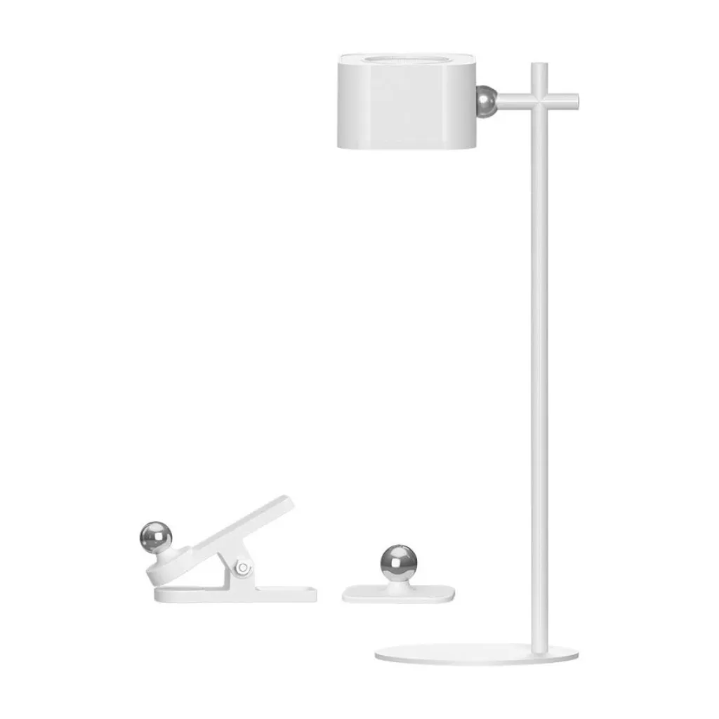 Lampada LED da Tavolo Magnetica 3W con Batteria Ricaricabile USB C Colore Bianco Touch Dimmerabile 3in1, vista dei componenti