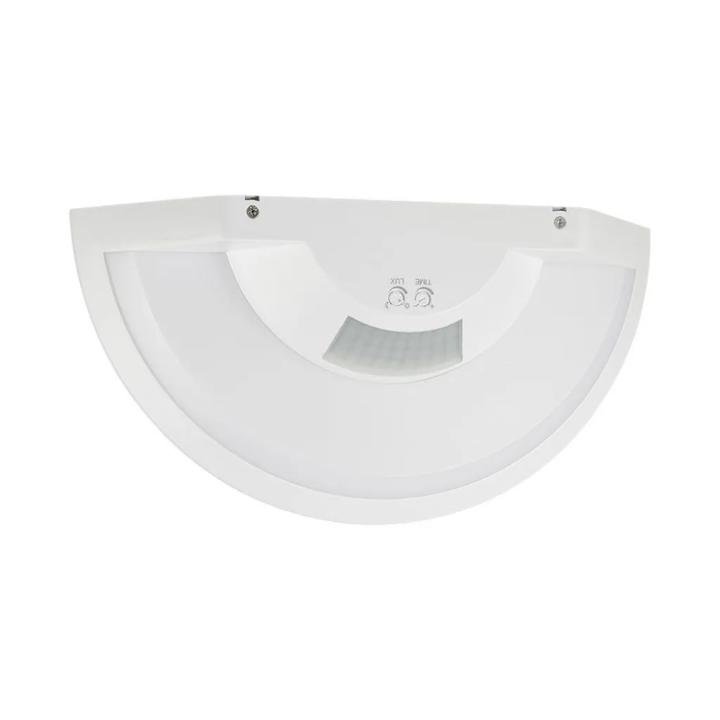 Plafoniera LED Chip Samsung 10W con Sensore PIR Colore Bianco 3in1, vista frontale