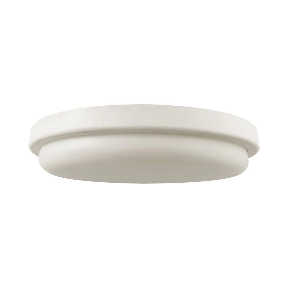 Plafoniera LED da Soffitto Rotonda 24W Colore Bianco 240mm 3000K, vista laterale
