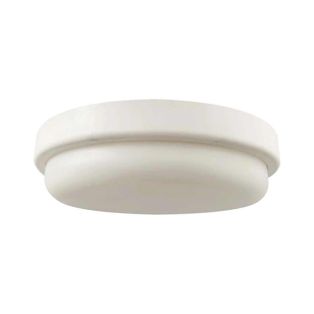 Plafoniera LED da Soffitto Rotonda 24W Colore Bianco 240mm 4000K, vista angolata