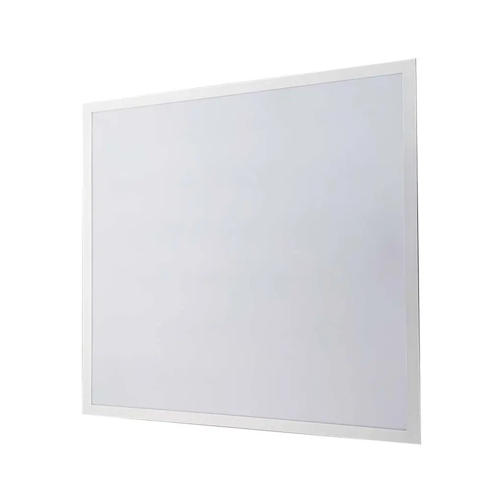 Pannello LED Chip CREE 36W 120LM/W da Incasso con Driver 600x600mm 6500K, vista angolata