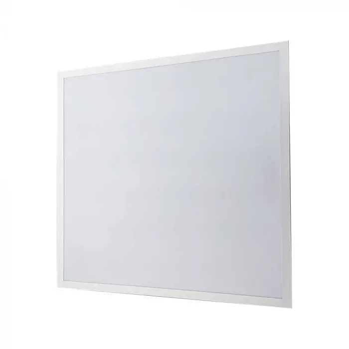 Pannello LED 40W 120LM/W da Incasso con Driver Philips Esterno Incluso 600x600mm Bianco 4000K, vista angolata