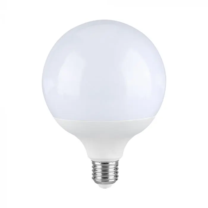 Lampadina LED E27 22W 120LM/W G120 3000K, vista frontale