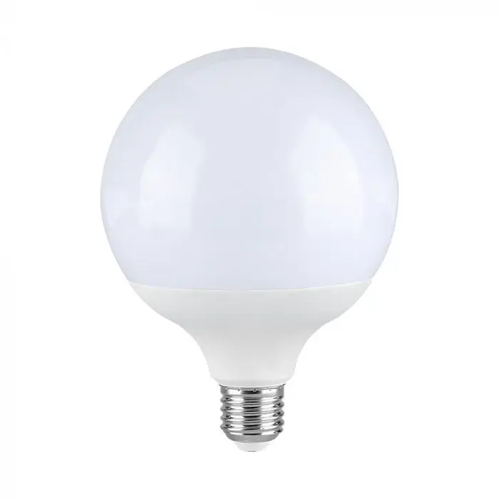 Lampadina LED E27 22W 110LM/W G120 6500K, vista frontale