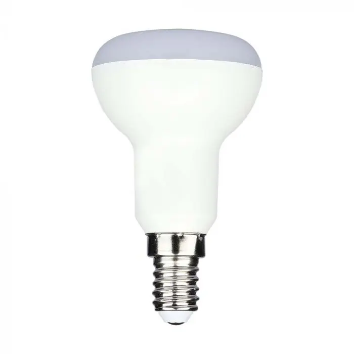 Lampadina LED E14 4.8W R50 6500K, vista frontale