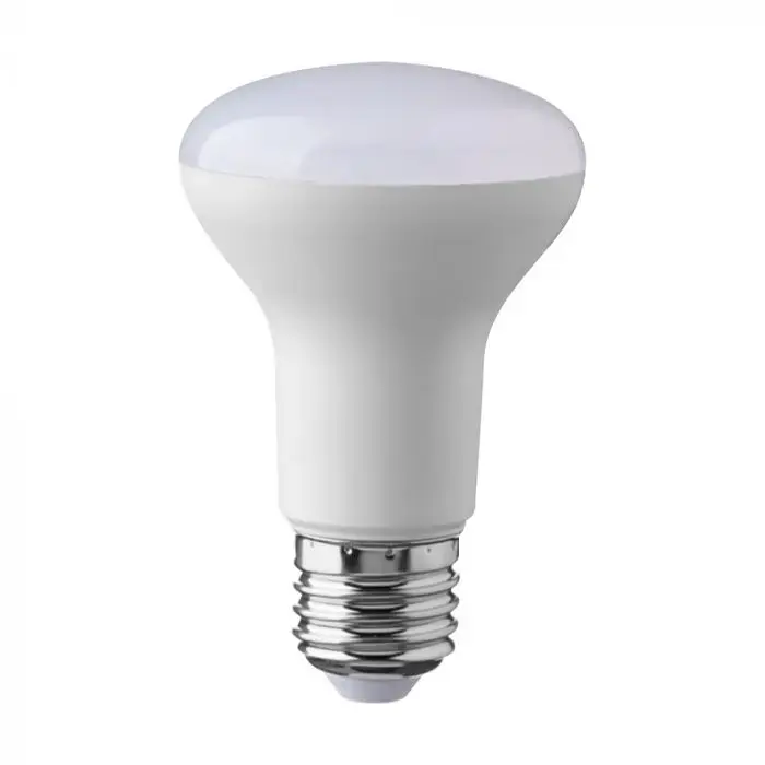 Lampadina LED E27 8,5W R63 3000K, vista frontale