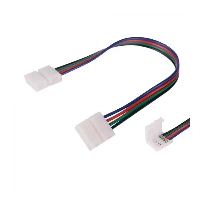 Connettore Flessibile per Strip LED SMD 5050 RGB a 4 Pin, vista generale