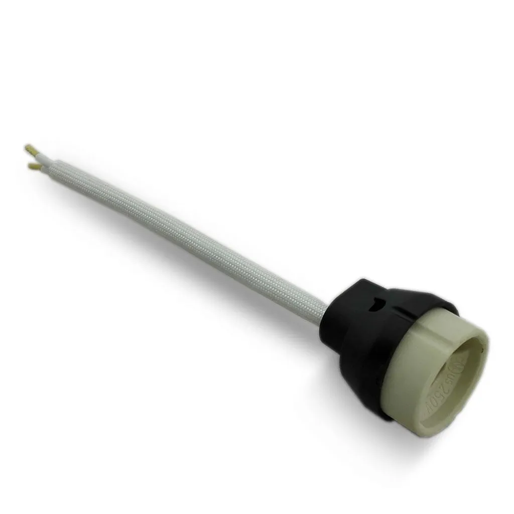 Portalampada LED con Cavo in Silicone GU10, vista angolata