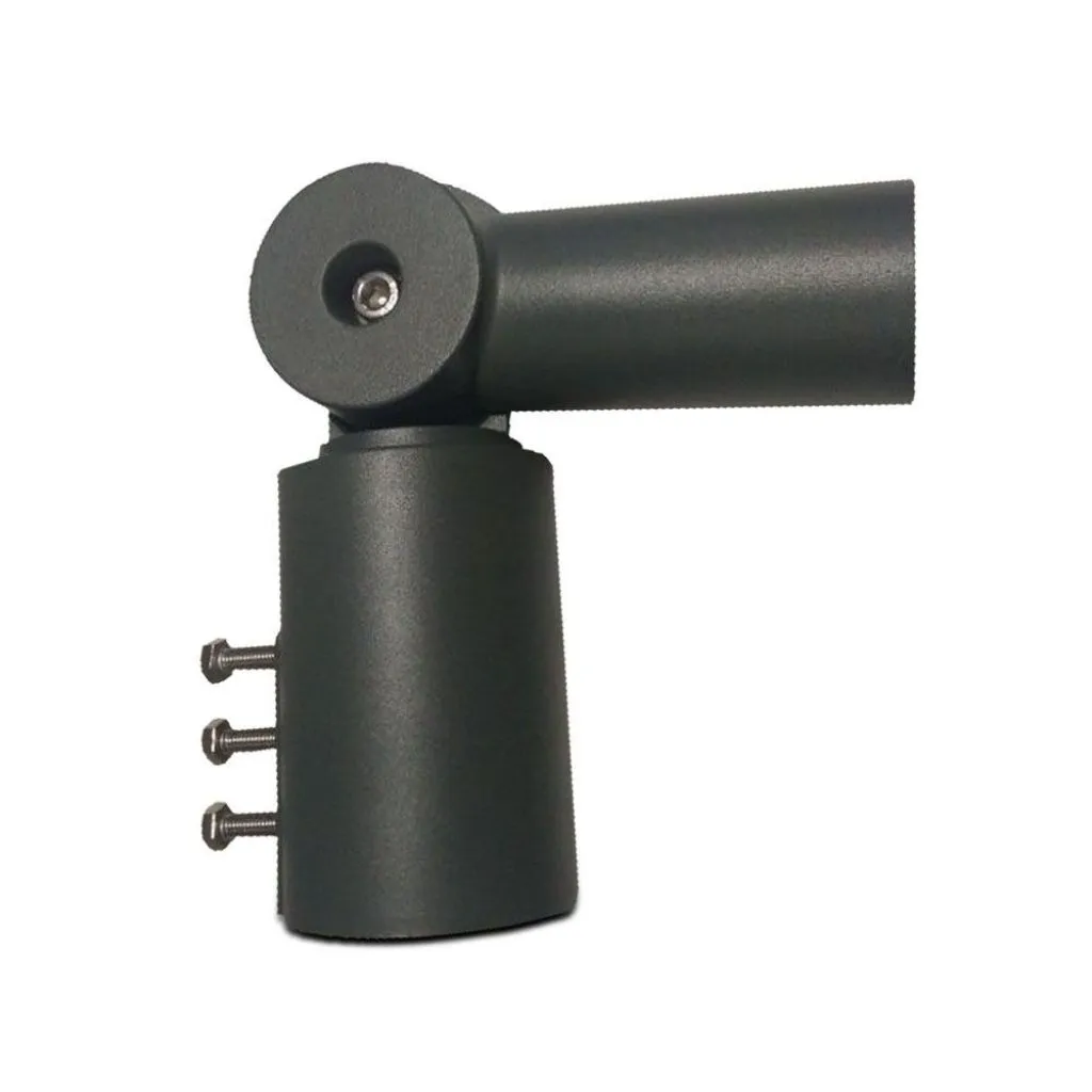 Raccordo Regolabile per Armature Stradali da 100, 120, 150W, dettaglio del raccordo