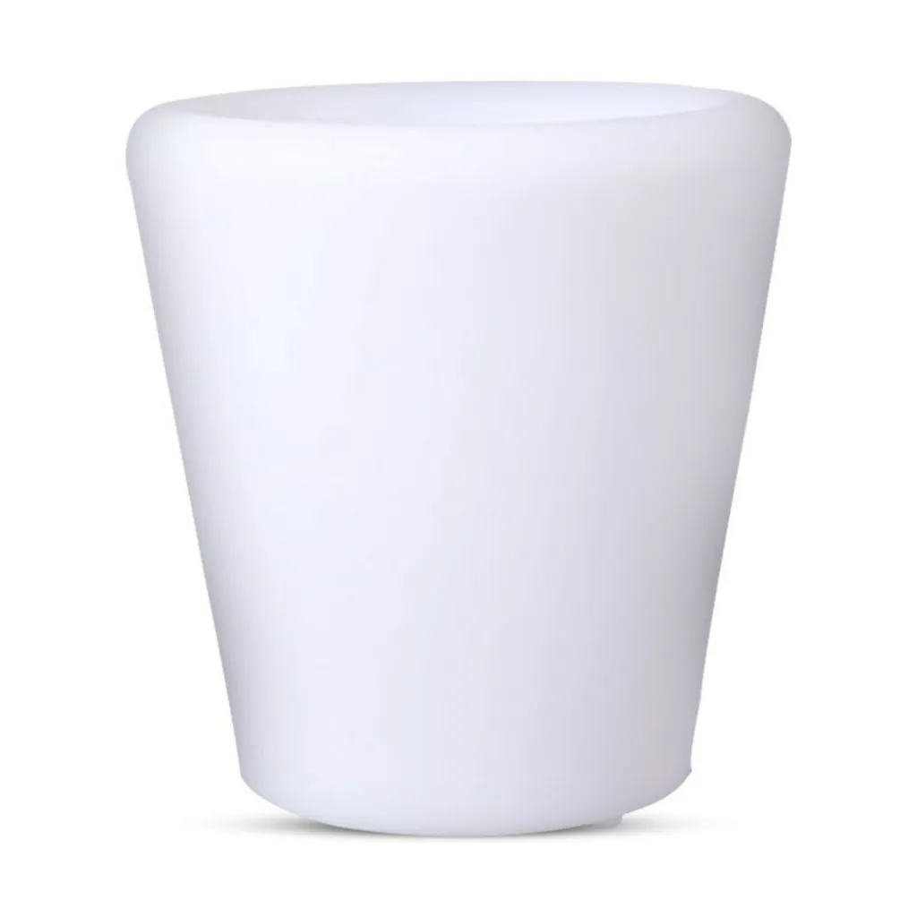 Vaso LED 1W RGB con Telecomando IR 24 Tasti e Alimentatore Dimmerabile, vista frontale