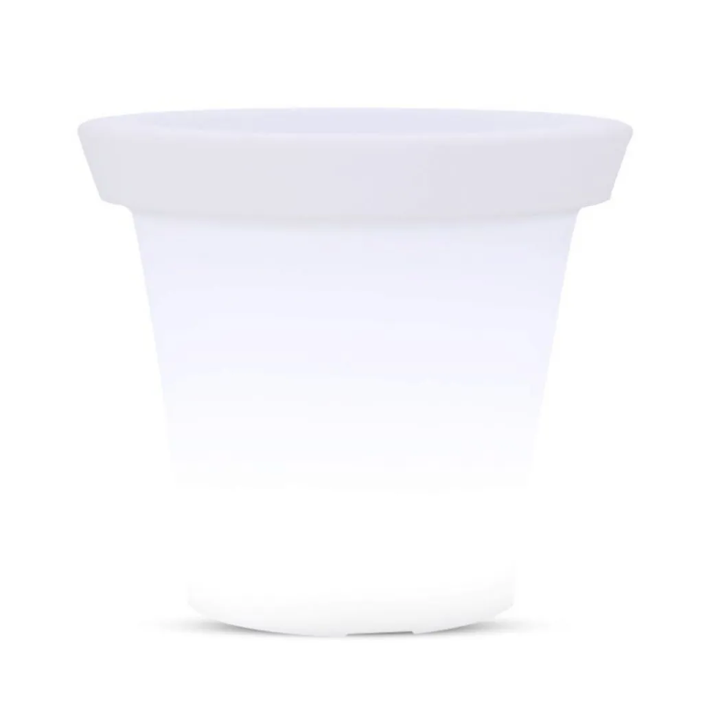 Vaso LED 3W RGB con Telecomando IR 24 Tasti e Alimentatore Dimmerabile, vista frontale