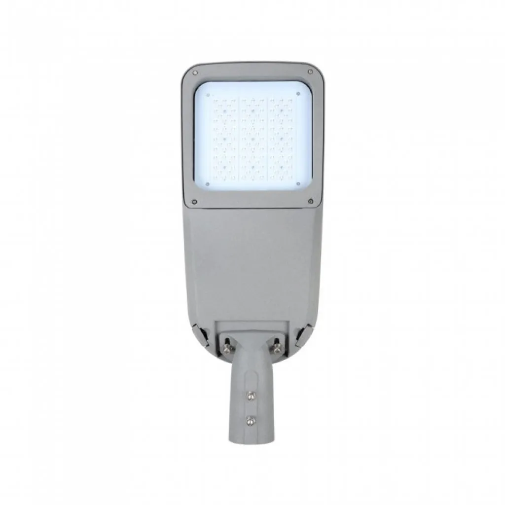 Armatura Stradale LED Chip Samsung 120W 130LM/W Classe II Colore Grigio 4000K, vista frontale