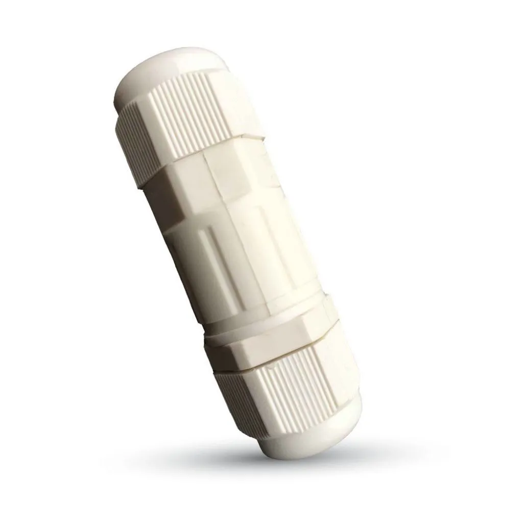 Raccordo di Derivazione con Terminali Colore Bianco, vista angolata