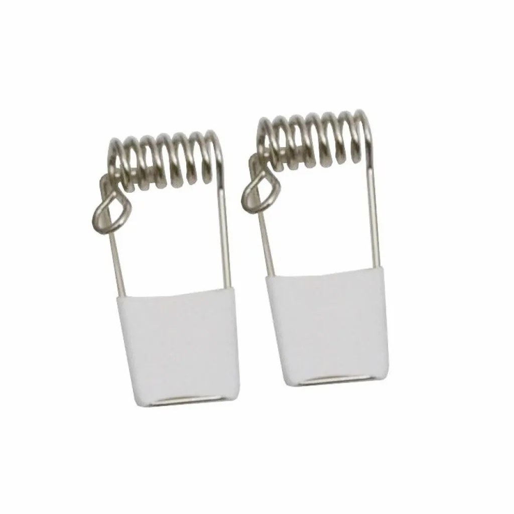 Set 2 Mollette per Pannelli LED/Portafaretti da Incasso, vista angolata