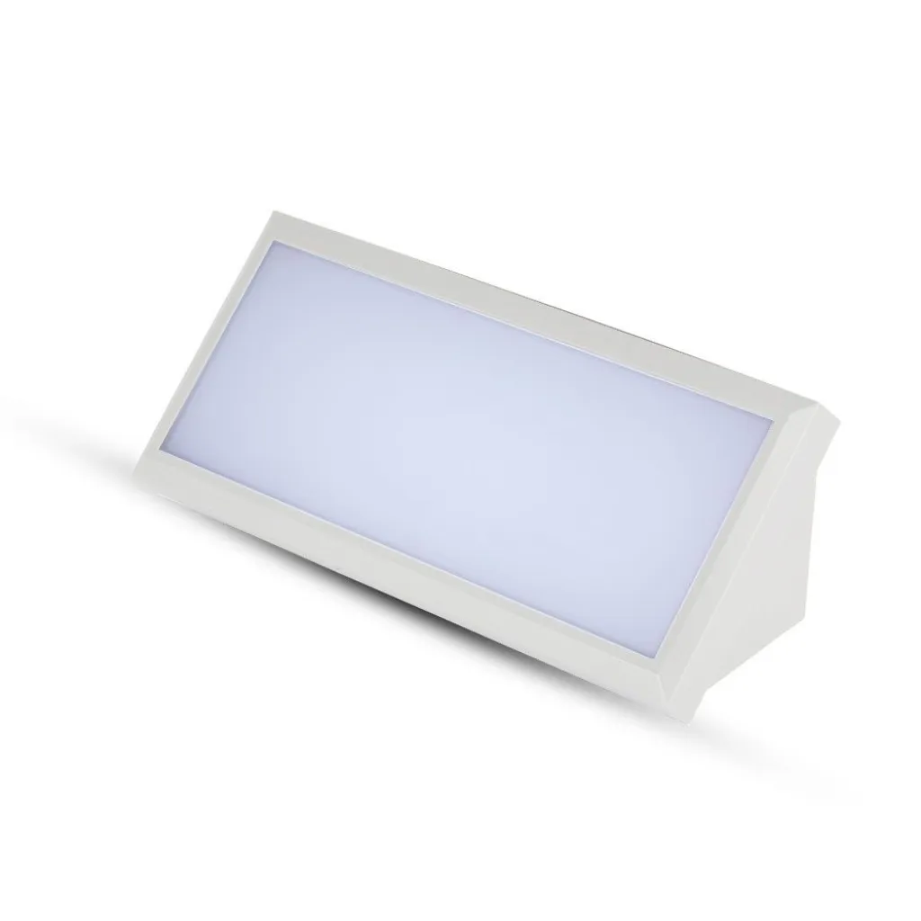 Lampada LED da Muro Angolare 12W Colore Bianco 3000K, vista angolata