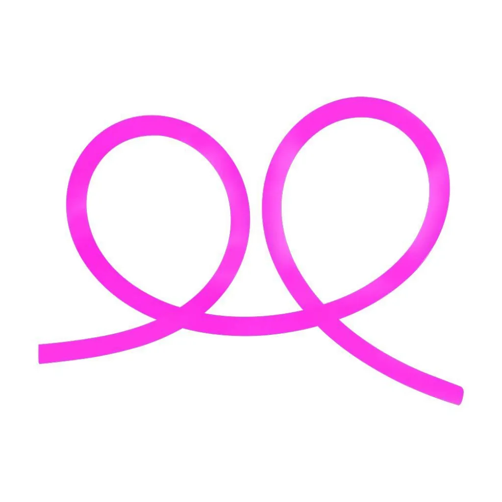 Strip LED Neon Flex 12W/m Bobina 10m 24V Colore Rosa, vista del prodotto flessibile