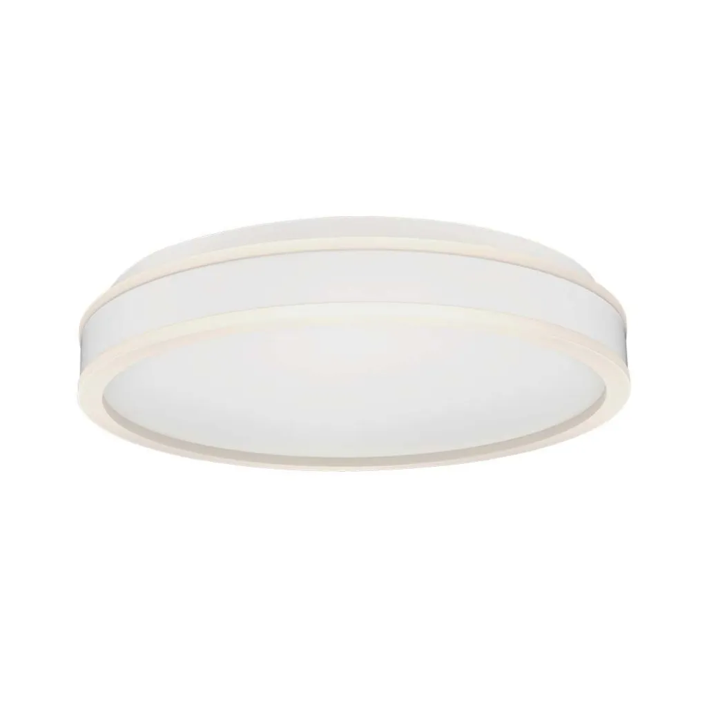 Lampadario LED con Montaggio a Plafone 38W d: 350mm h: 62mm Colore Bianco 4000K, vista frontale