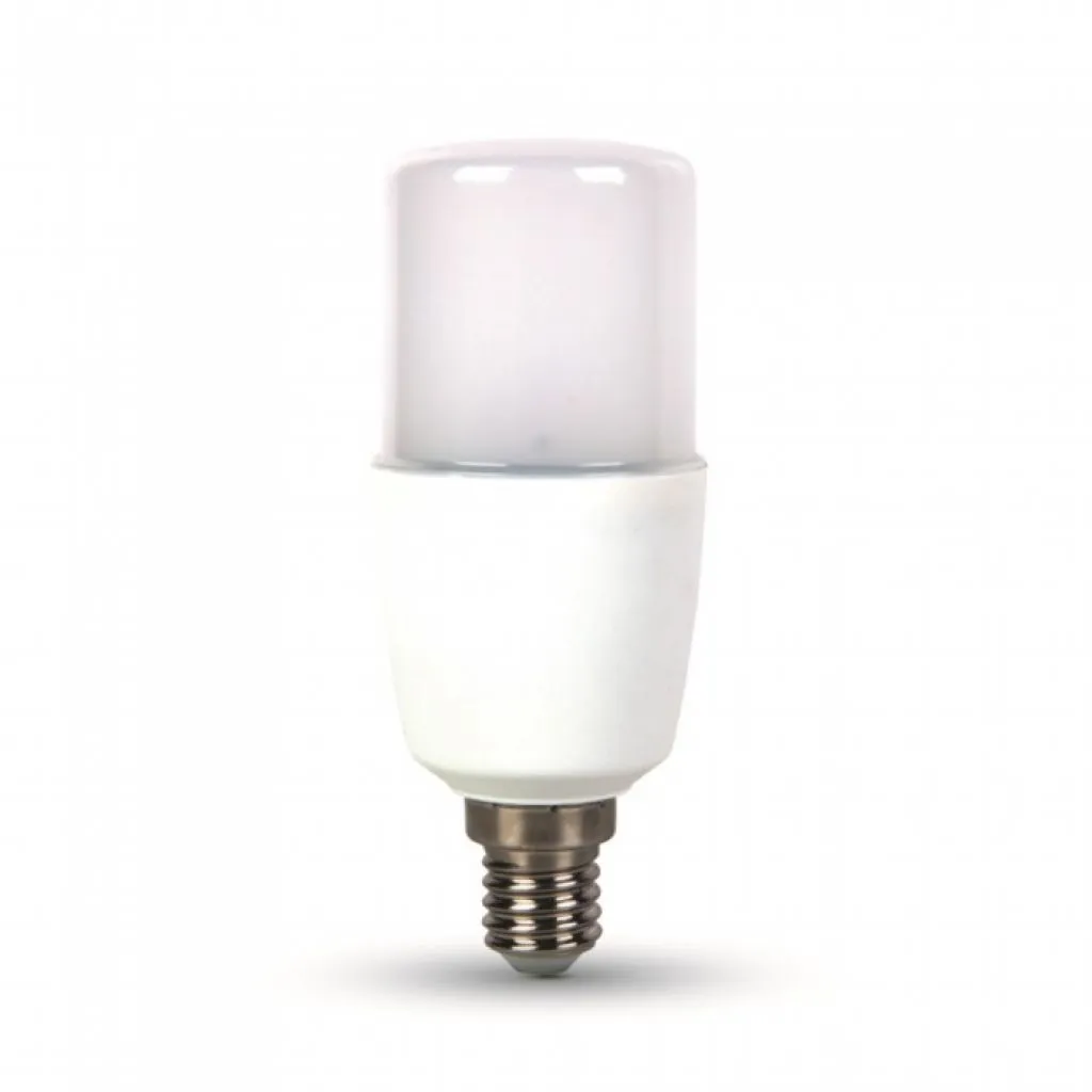 Lampadina LED E14 9W T37 2700K, vista frontale