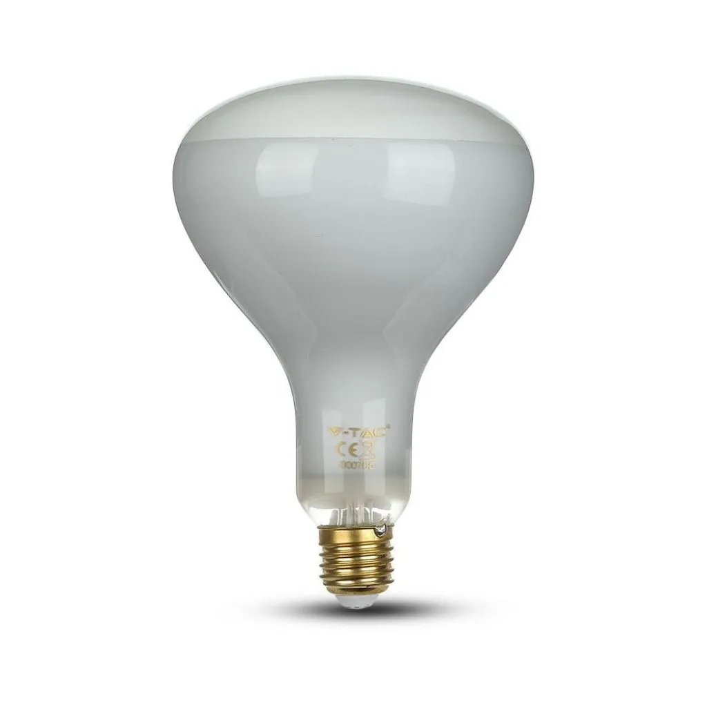 Lampadina LED E27 8W R125 Filamento 6500K Dimmerabile, vista frontale