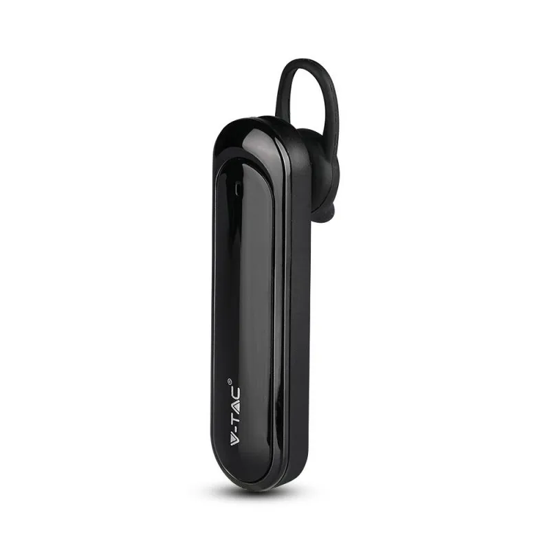 Auricolare Bluetooth 170mAh Colore Nero, vista angolata